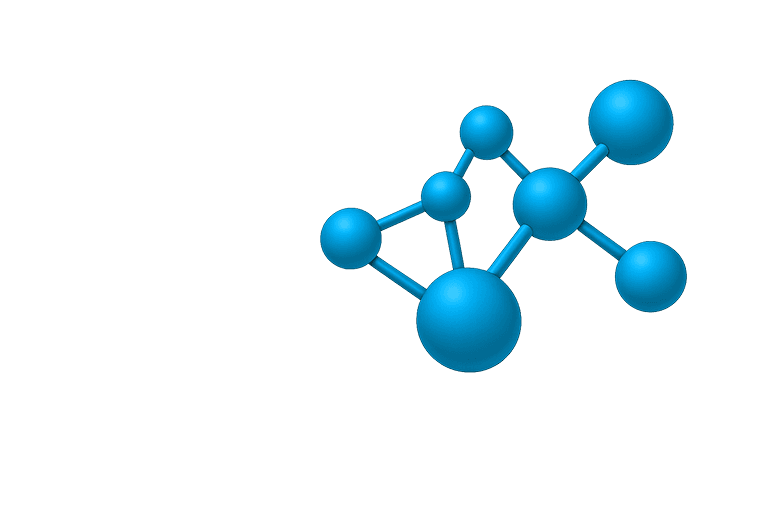 Molecular network illustrating activity screening and filtering